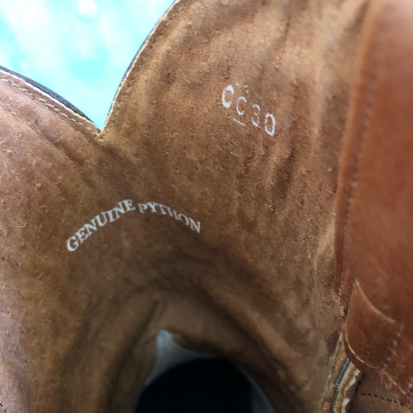 Dan Post Rainbow Python Boots - Picture 7 of 8